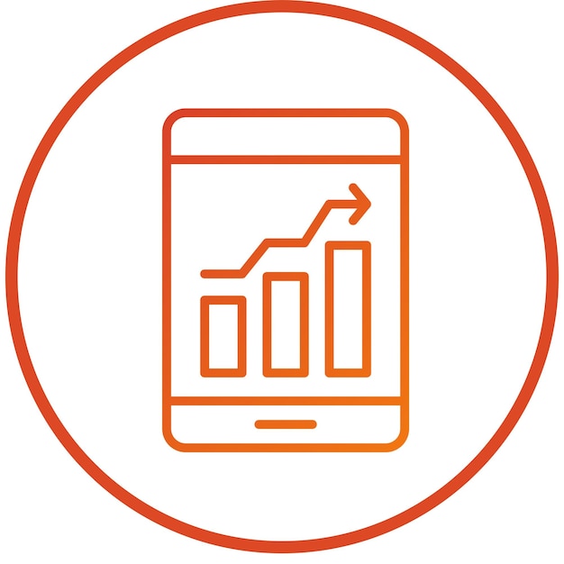 Vector Design Data Analytics Icon Style