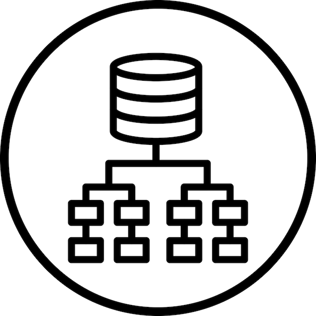 Vector Design Data Flow Icon Style