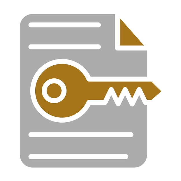vector design decryption icon style