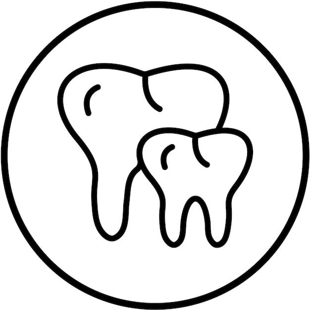 Vector Design Dentist Icon Style