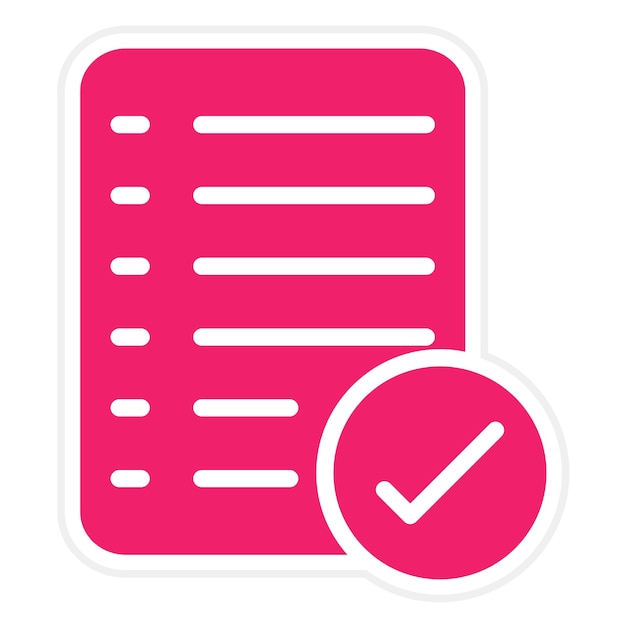 Vector Design Design Validation Icon Style