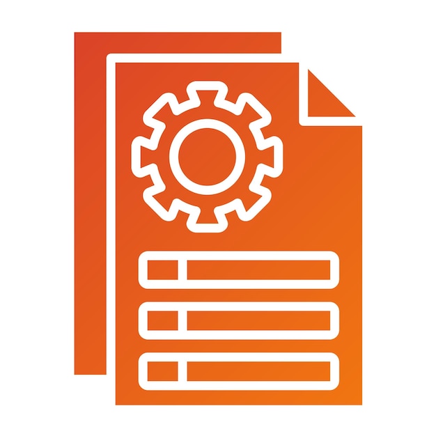 vector design documentation icon style