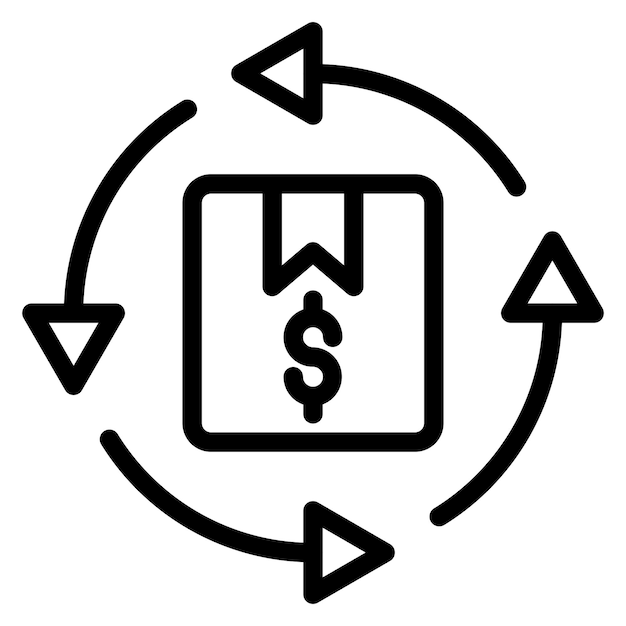 Vector Design Easy Returns Icon Style