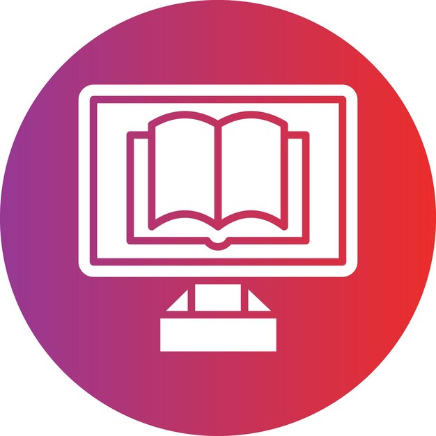 Vector Design EBook Icon Style
