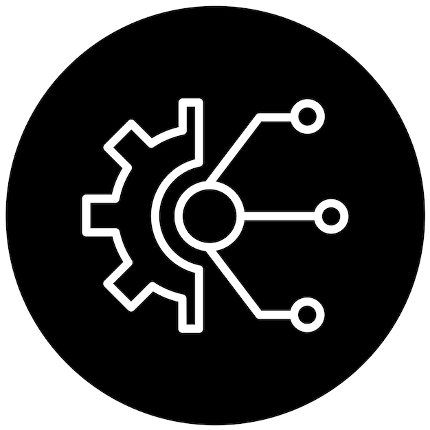vector design edtech integration icon style