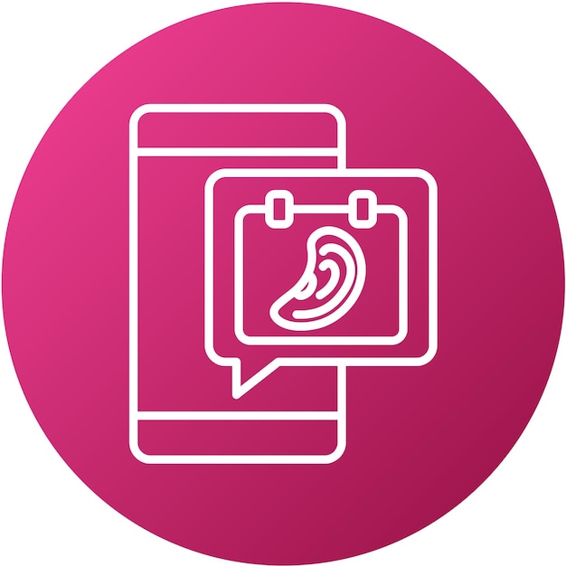 vector design event listener icon style