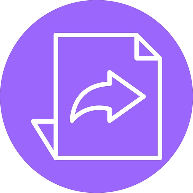 Vector Design File Transfer Icon Style
