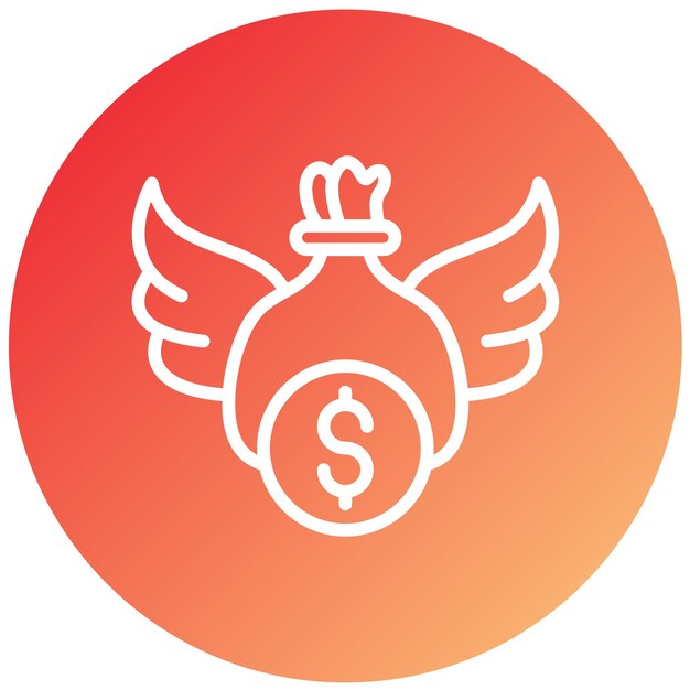 Vector Design Financial Freedom Icon Style