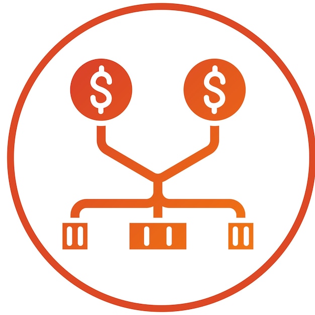 Vector Design Financing Options Icon Style