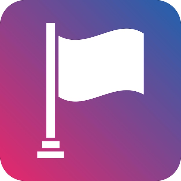 Vector Design Flags Icon Style