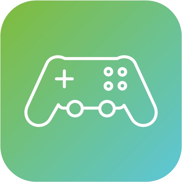 Vector Design Game Console Icon Style