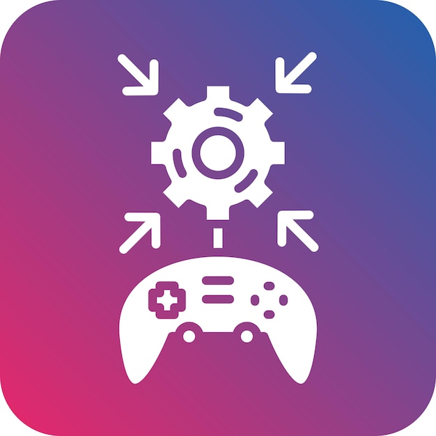 vector design game mod manager icon style