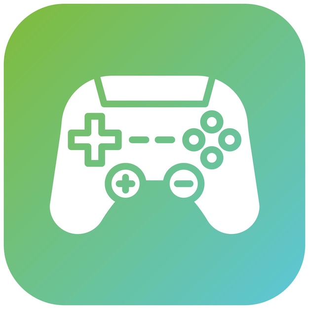 Vector Design Gaming Console Icon Style