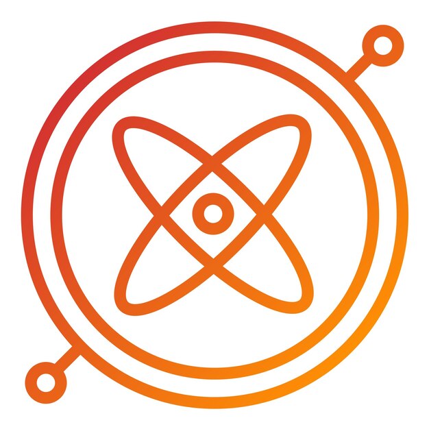 Vector Design Gyro Icon Style