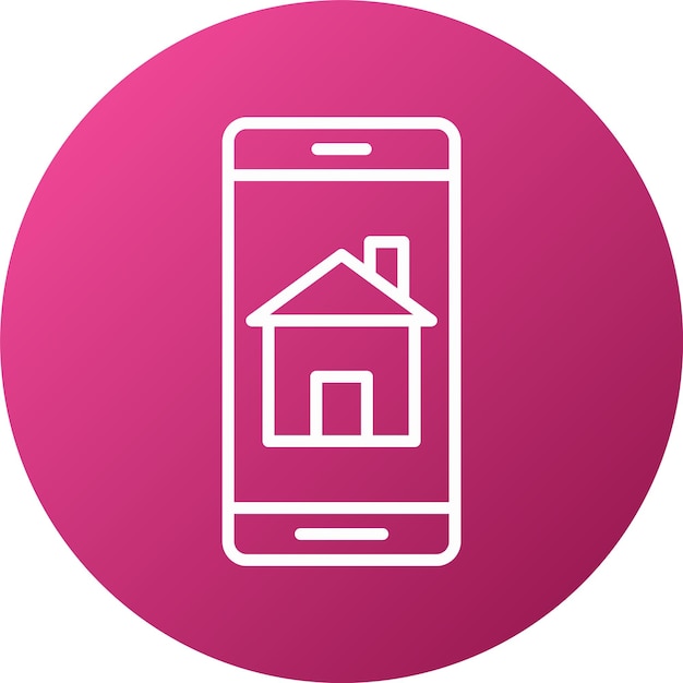 Vector Design House App Icon Style