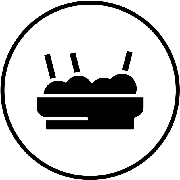 Vector Design Hummus Icon Style