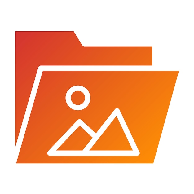 vector design images folder icon style