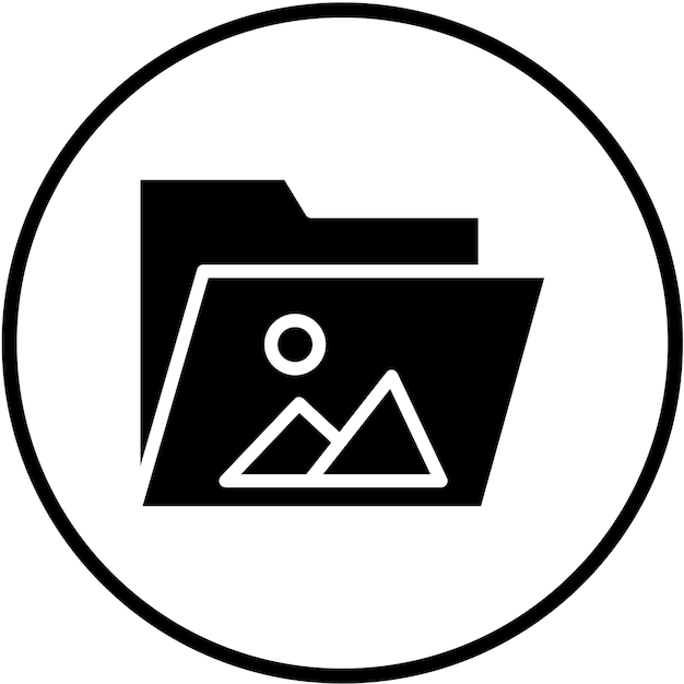 vector design images folder icon style