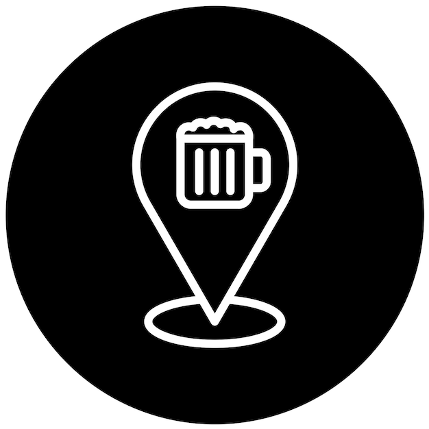 Vector Design Local Brews Icon Style