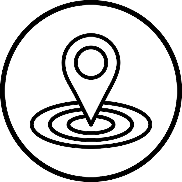 Vector Design Location Marker Icon Style