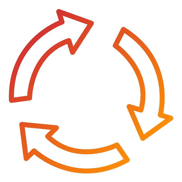 Vector Design Loop Icon Style