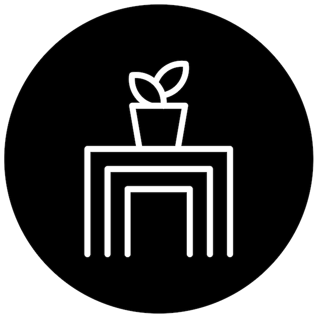 Vector Design Nesting Tables Icon Style