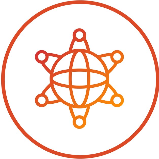 Vector Design Networking Icon Style