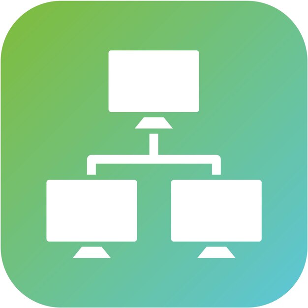 vector design networking icon style