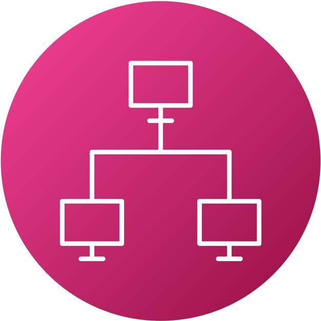 vector design networking icon style