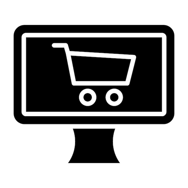 Vector Design Online Shopping Icon Style