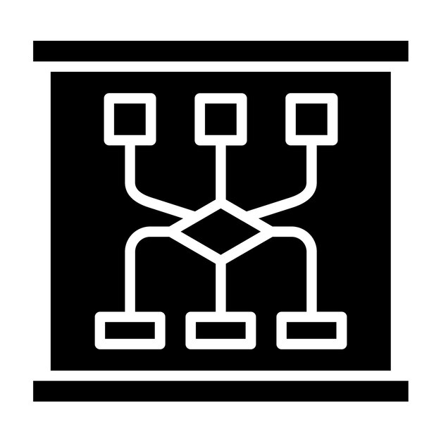 Vector Design Planning Icon Style
