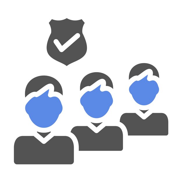 Vector Design Queue status Icon Style