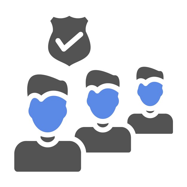 Vector Design Queue Status Icon Style