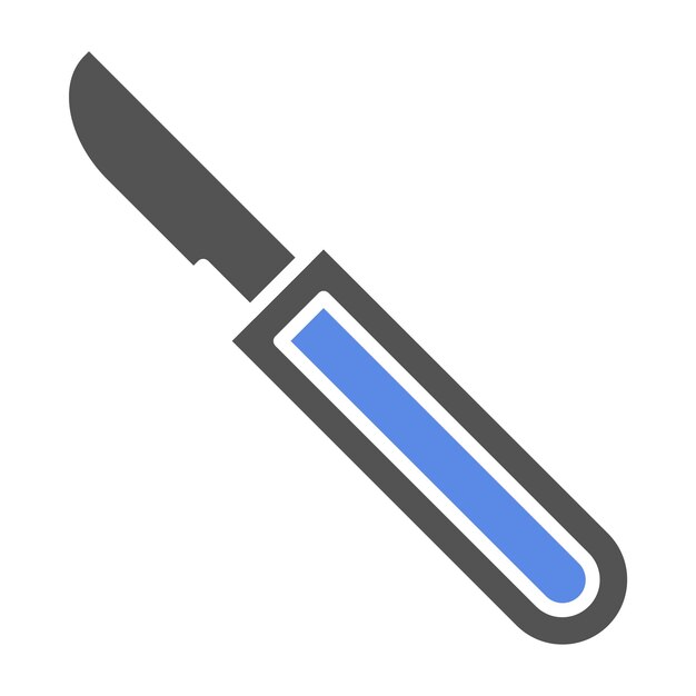 vector design scalpel icon style