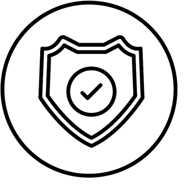 Vector Design Secure Icon Style