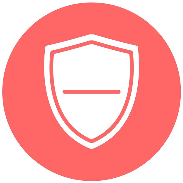 Vector Design Secure Line Icon Style