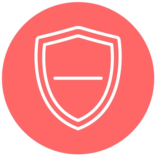 Vector Design Secure Line Icon Style