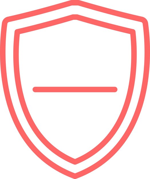 Vector Design Secure Line Icon Style
