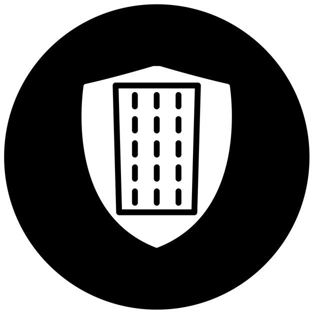 vector design secure path icon style