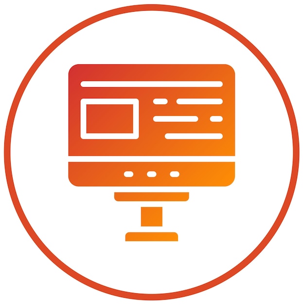 vector design ui design icon style