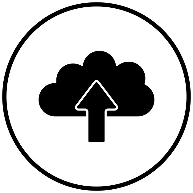 Vector Design Upload Icon Style