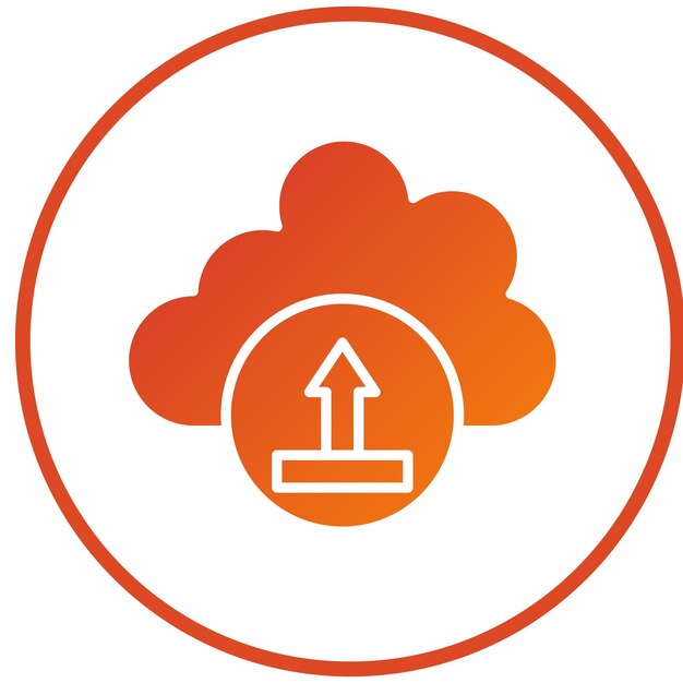 Vector Design Upload Icon Style