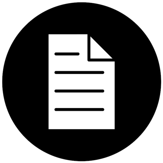 Vector Design Vertical File Icon Style