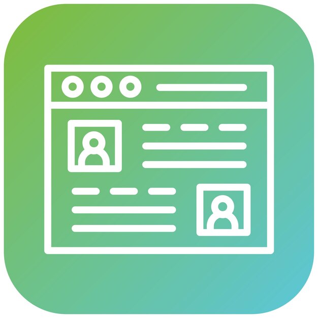 Vector Design Web chat Icon Style
