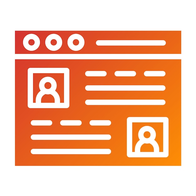 Vector Design Web chat Icon Style
