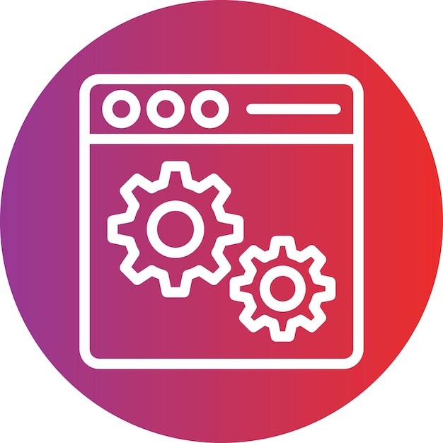 vector design web optimization icon style