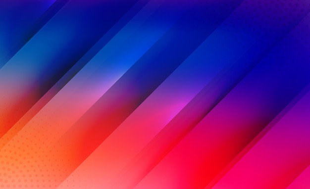 Vector Gradient Background Design with Pastel Multicolor Palette