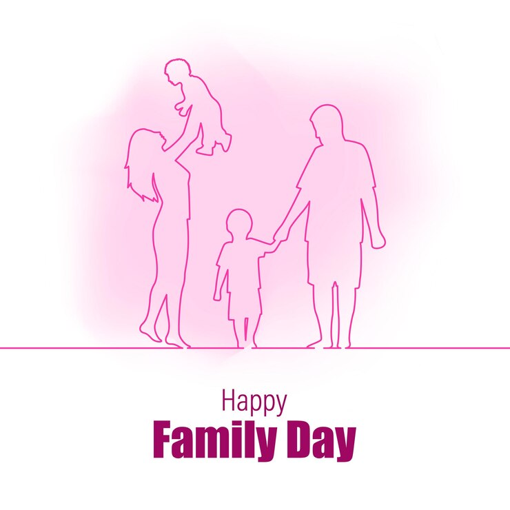 Vektor vector illustration for international day of families