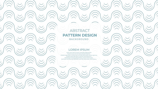 vector modern style creative waves linear flat abstract lines pattern background
