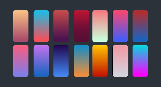 vector multiple gradient collections